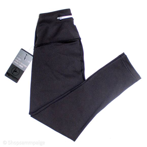 90 Degree Reflex Hi Rise Capri Leggings Black Small NWT - Picture 2 of 9